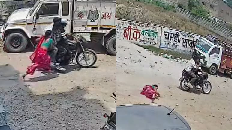 On Camera, Woman Dragged On Road By Bike-Borne Mobile Snatchers