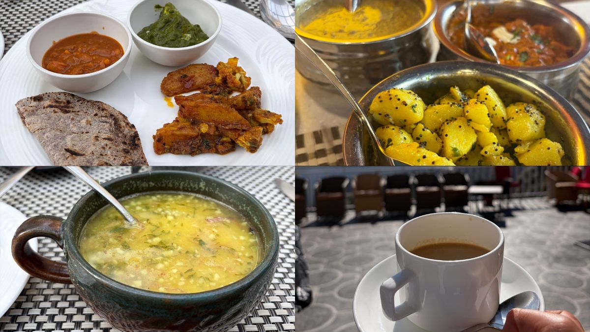 The food at jüSTa Mukteshwar Retreat & Spa is an absolute delight.