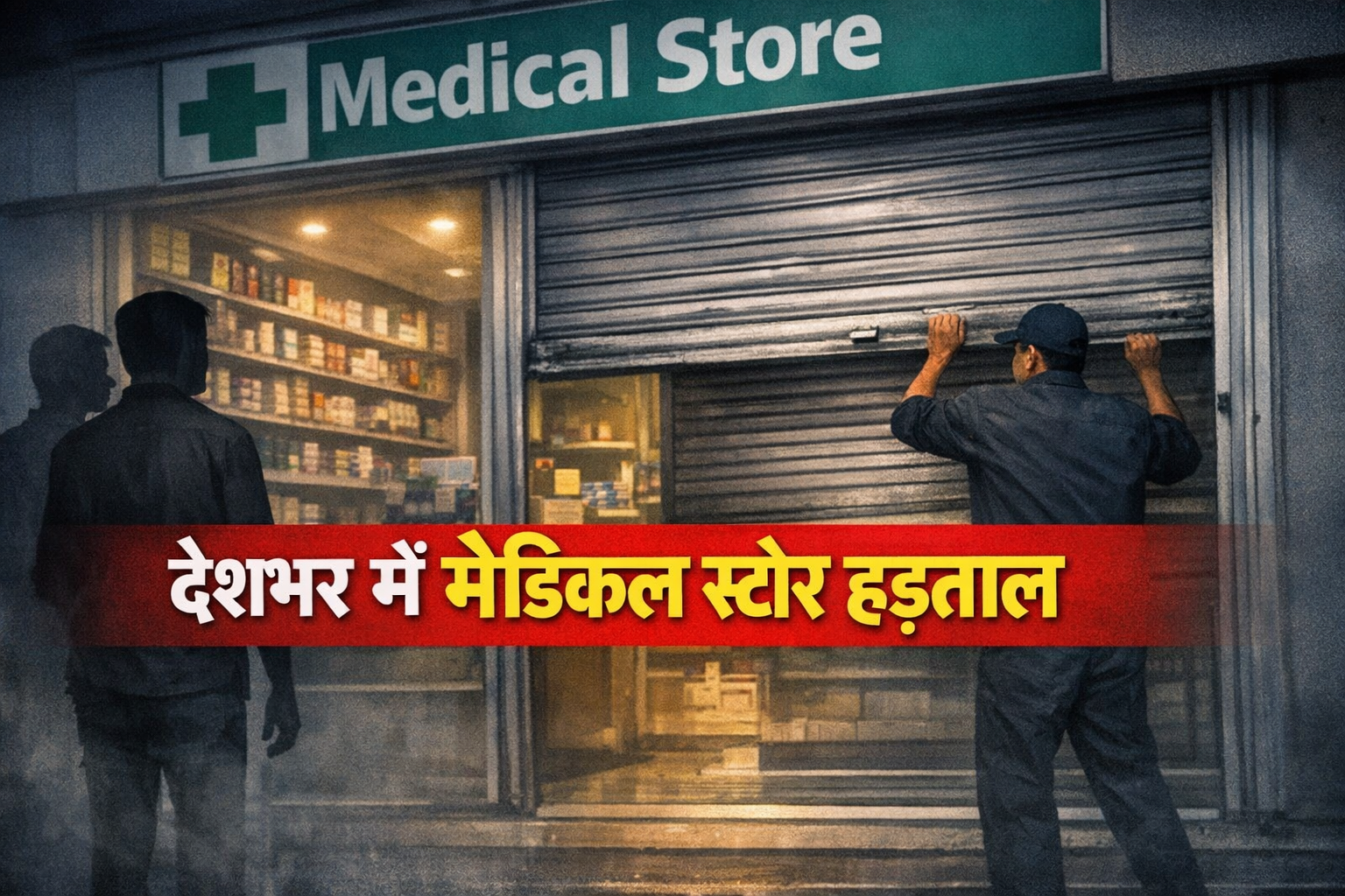 देशभर में आज 15 लाख से ज्यादा मेडिकल स्टोर्स की हड़ताल, जानें AIOCD सरकार से कर रही क्या मांग