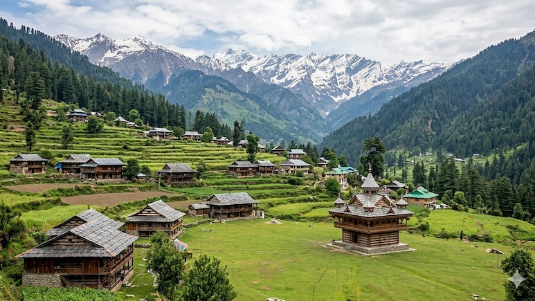 This Quiet Himachal Village Skips The Crowds And Offers A Meadow You Will Not Expect