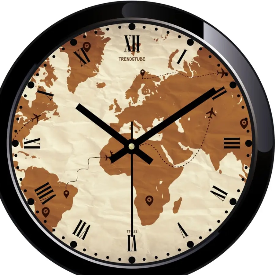 Click here to buy: TrendsTube Analog 25 cm X 25 cm Wall Clock Click here to buy: TrendsTube Analog 25 cm X 25 cm Wall Clock