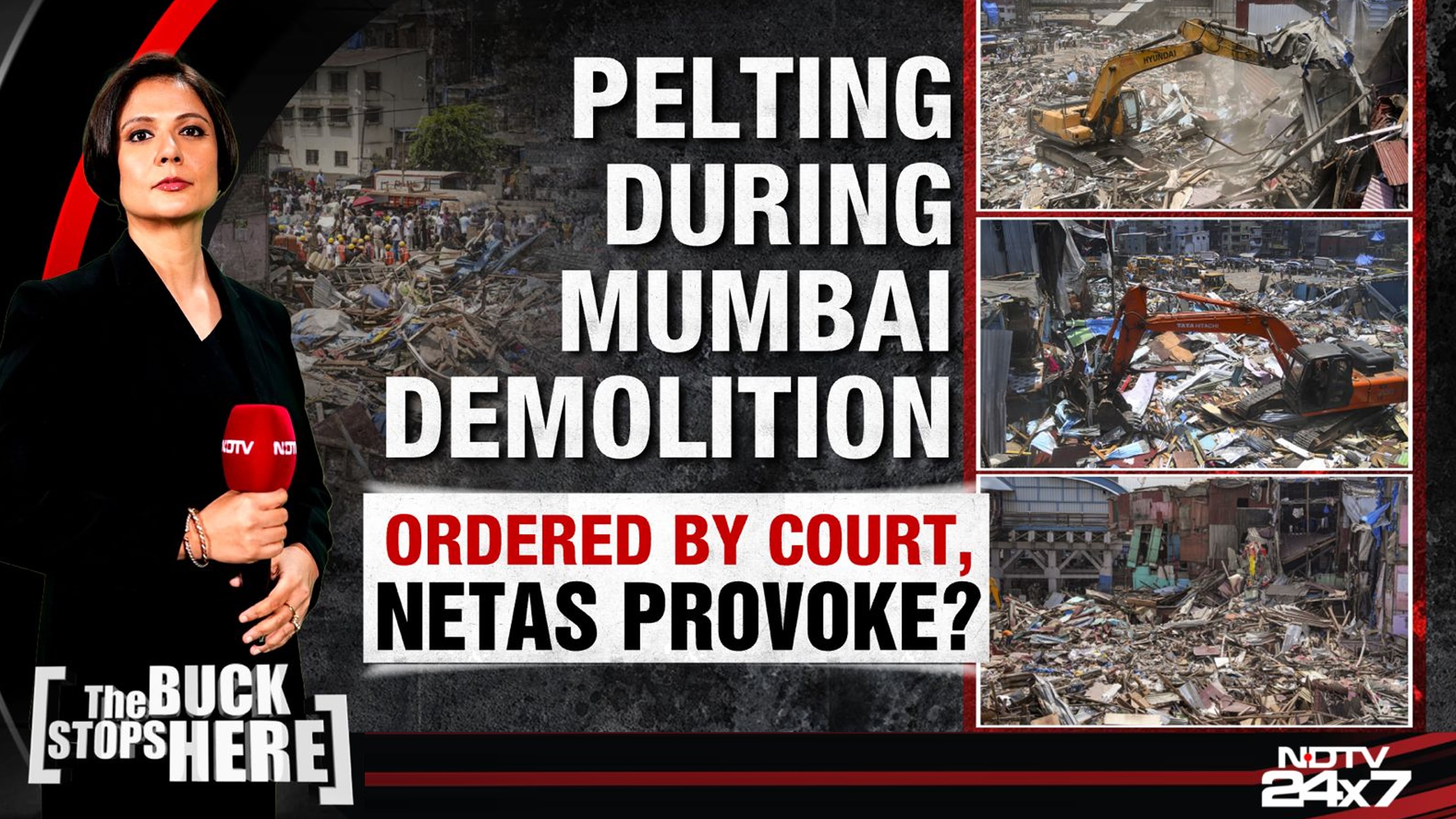 Stone Pelting During Bandra Anti-Encroachment Drive, Many Arrested