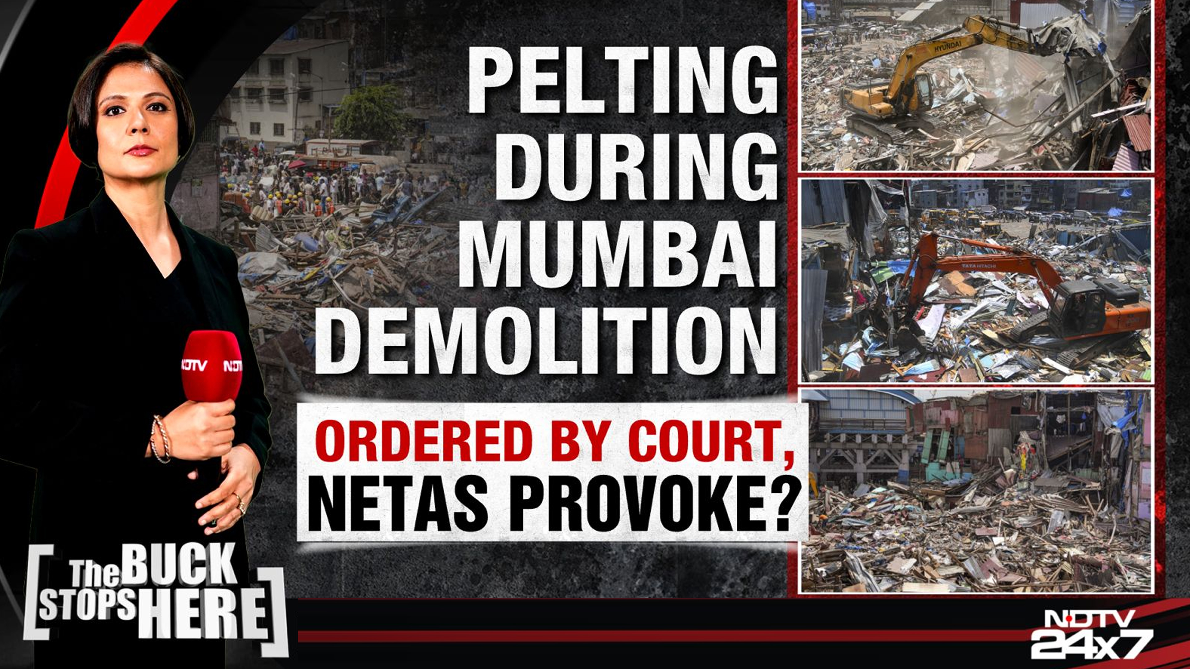 Stone Pelting During Bandra Anti-Encroachment Drive, Many Arrested