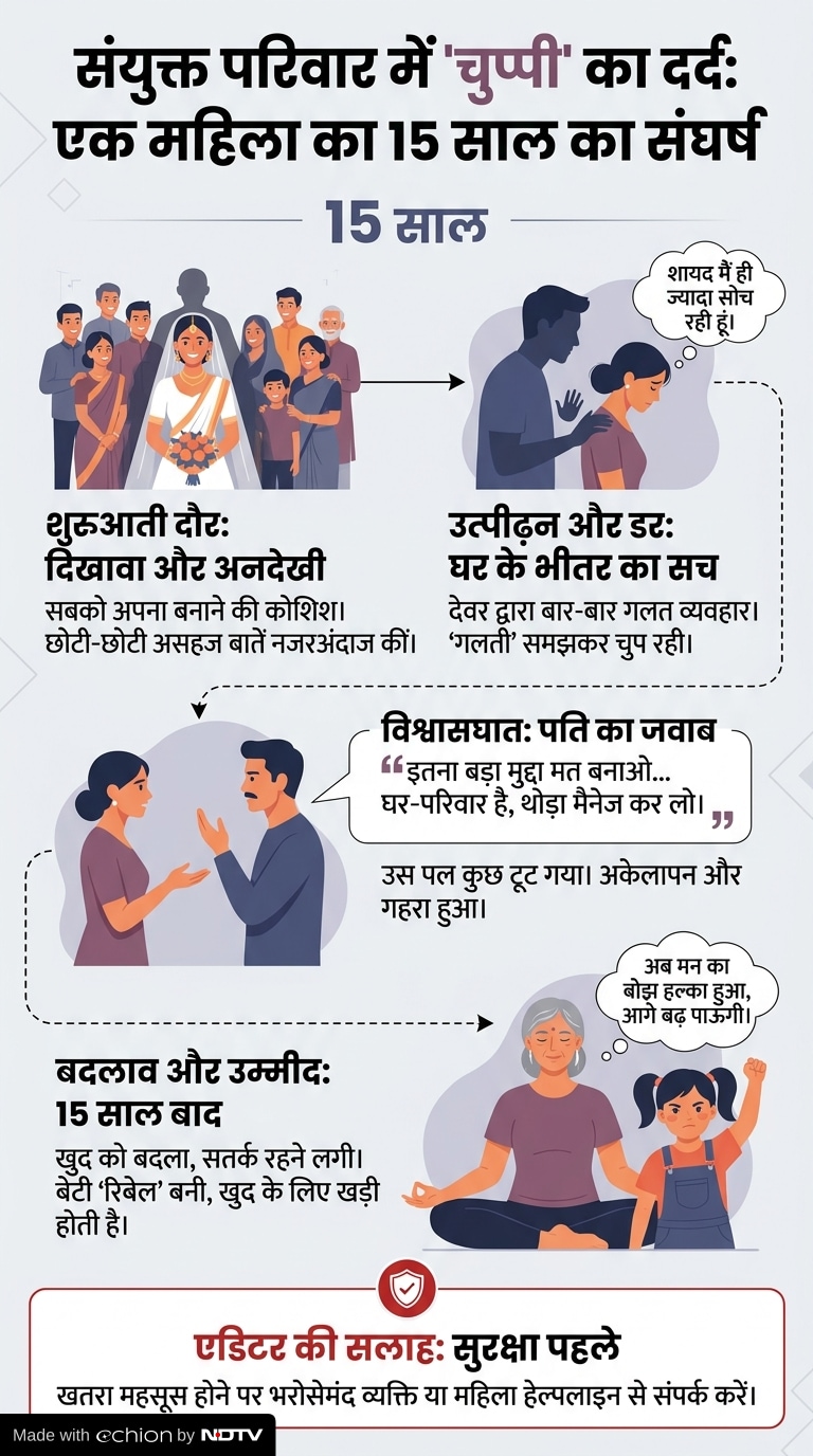 जॉइंट फैमिली अनुभव, शादी के बाद जिंदगी बदलना, घर में सुरक्षित महसूस नहीं होता, परिवार में सम्मान नहीं मिलना, joint family emotional story, marriage life struggle story, family pressure experience,जॉइंट फैमिली का अनुभव, शादी के बाद जिंदगी बदलना, घर में असहज महसूस होना, joint family problems, husband support issue, emotional abuse story, family pressure story, शादी के बाद लड़की की जिंदगी क्यों बदल जाती है, घर में respect ना मिले तो क्या करें, joint family में adjust करना कितना मुश्किल