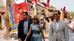 After Taj Mahal, US Secretary Marco Rubio Visits Jaipur's Amer Fort With Wife, Ambassador Sergio Gor
