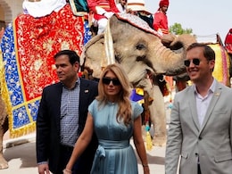After Taj Mahal, US Secretary Marco Rubio Visits Jaipur's Amer Fort With Wife, Ambassador Sergio Gor