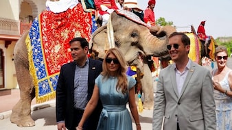 After Taj Mahal, US Secretary Marco Rubio Visits Jaipur's Amer Fort With Wife