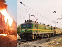 राजधानी एक्सप्रेस में आग, डेढ़ दर्जन ट्रेनें प्रभावित; हजारों यात्री हुए परेशान