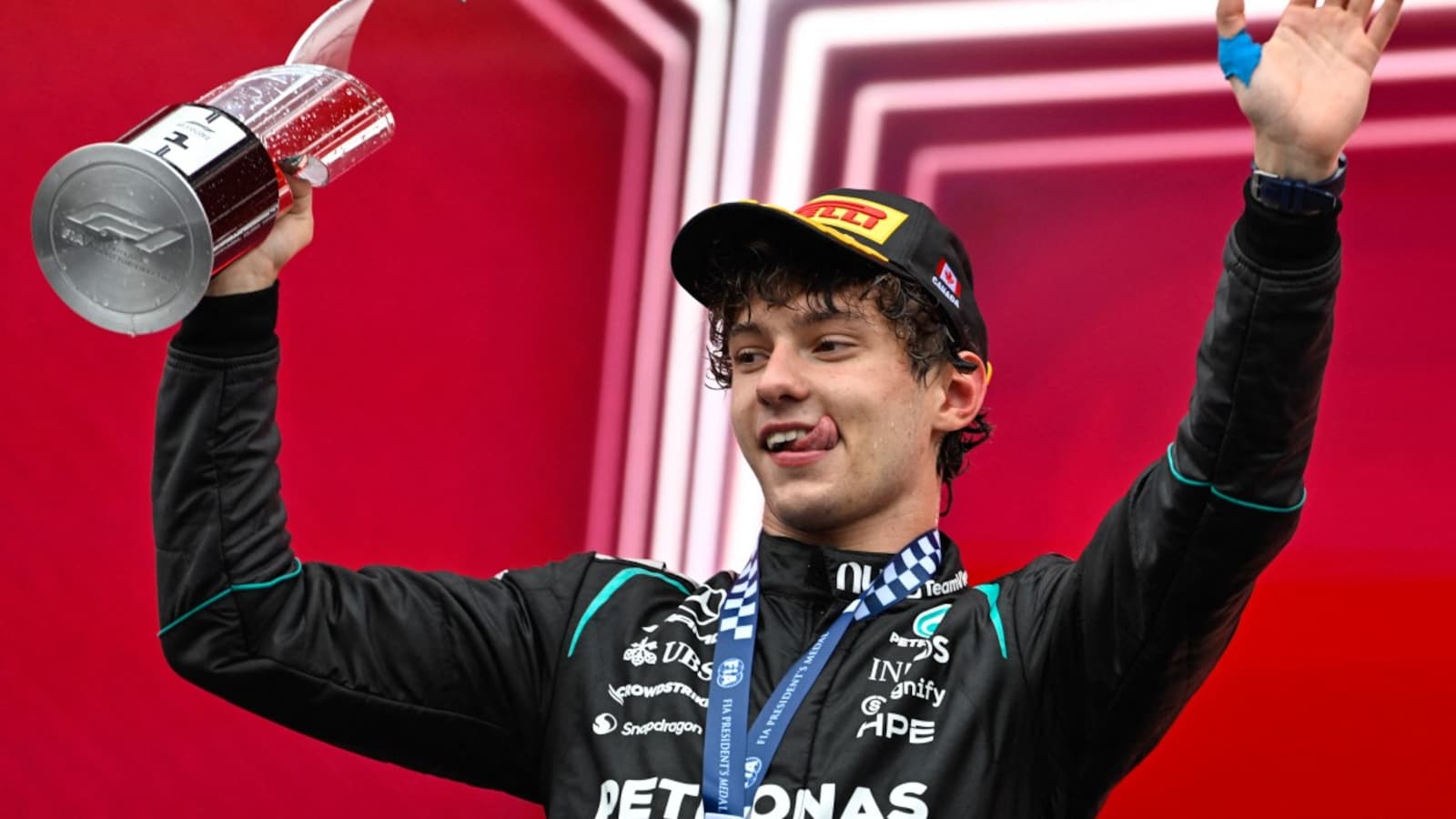 Mercedes Teen Star Kimi Antonelli Wins Canadian GP For His 4th Straight F1 Victory