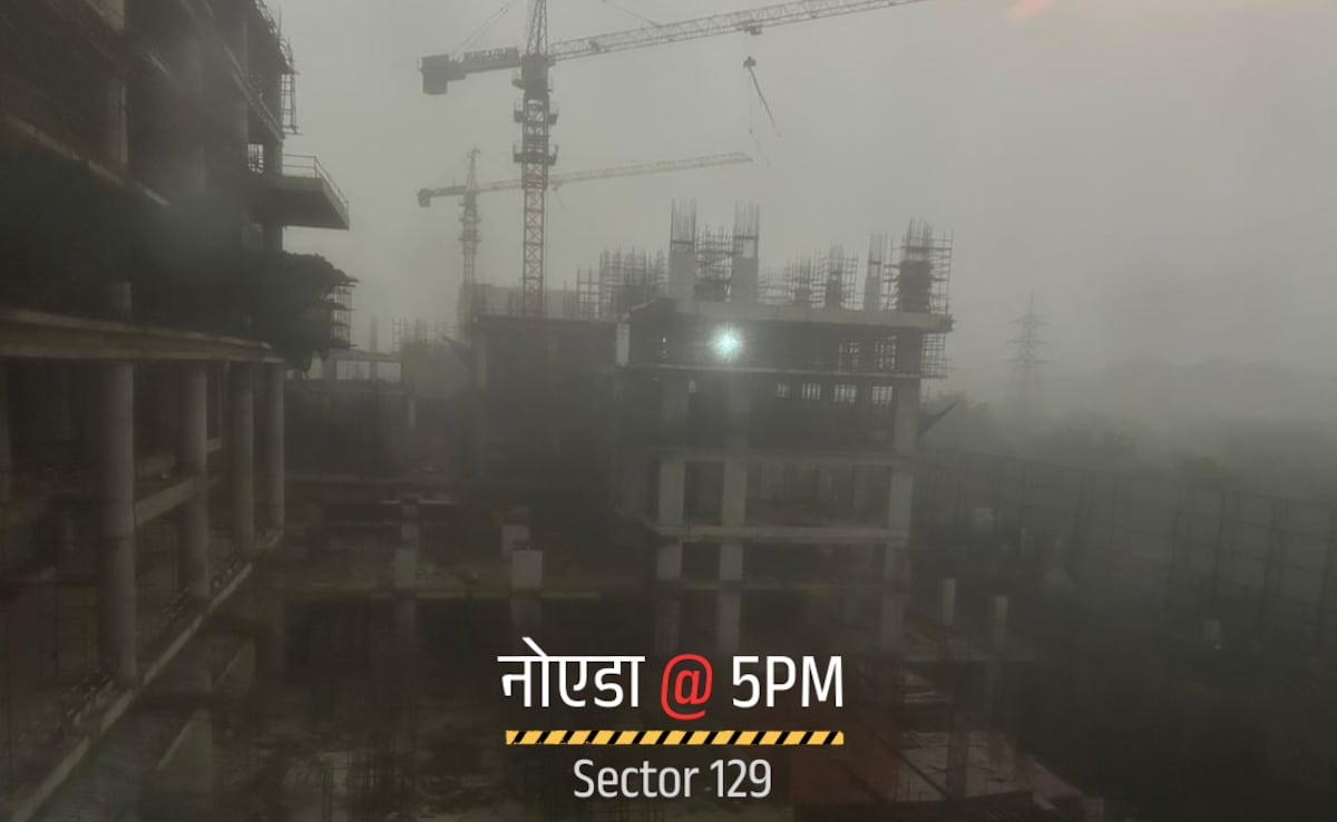 दिल्ली-NCR में बदला मौसम, दिन में ही छा गया अंधेरा, तेज हवाओं के साथ कई इलाकों में हुई बारिश