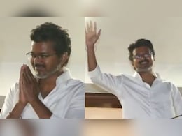 Watch: Vijay Makes First Public Appearance After TVK Wins Tamil Nadu Elections, Waves To Fans From Balcony