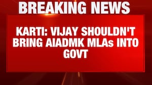 Karti Chidambaram Cautions Vijay Against Inducting AIADMK MLAs