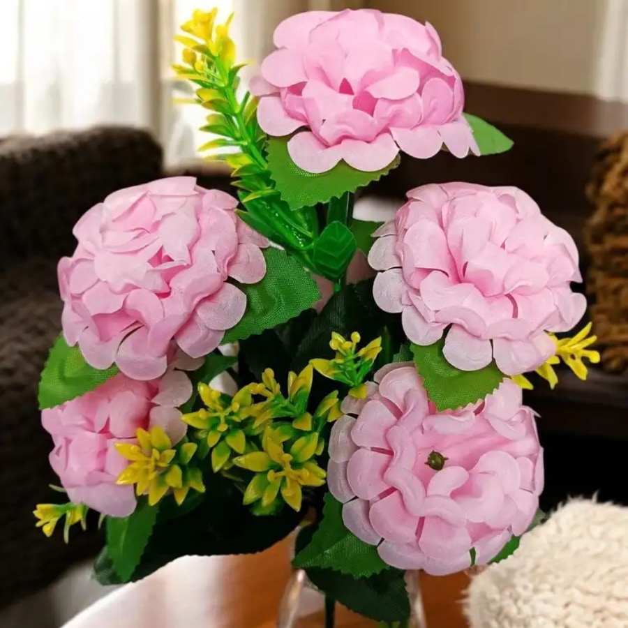 Click here to buy: oms Artificial Flower Bunch For Home Decor