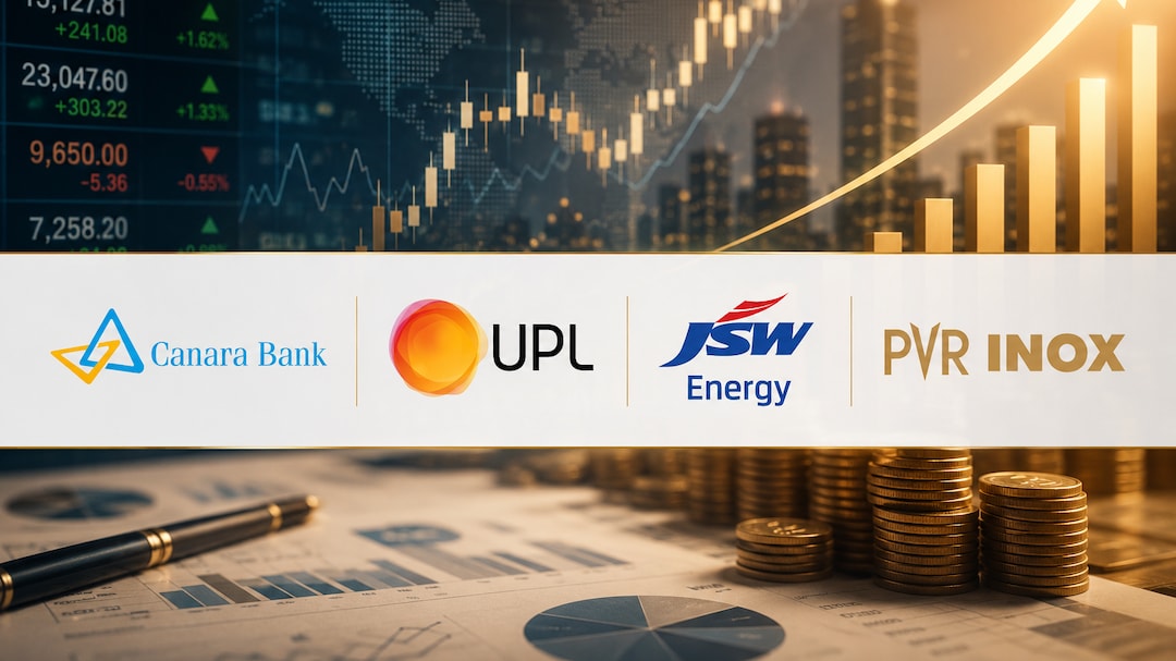 Q4 Results Live Updates: Canara Bank, PVR Inox, JSW Energy And UPL To Report Earnings Today