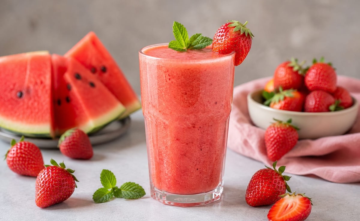 Watermelon Strawberry Shake: गर्मी में हर घूंट देगा ठंडक, घर पर बनाएं ये सुपर टेस्टी शेक