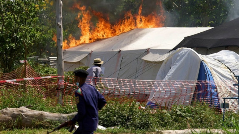 Angry Mob Attacks Ebola Hospital In Congo Amid Mistrust Over Virus And Burial Dispute