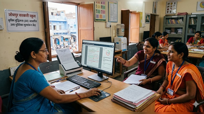 जोधपुर के सरकारी स्कूलों में अब छात्रों की कॉपियां जांचेगा AI,  3 दिन में हुए तीन लाख टेस्ट पेपर्स चेक