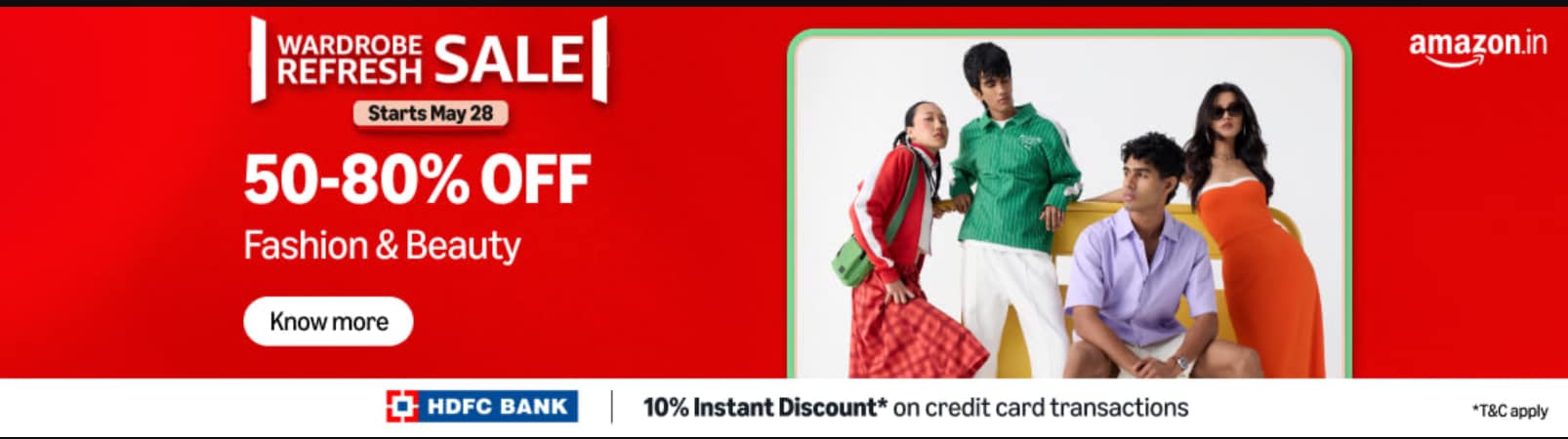 Amazon Wardrobe Refresh Sale goes live at midnight on May 28 Amazon Wardrobe Refresh Sale goes live at midnight on May 28