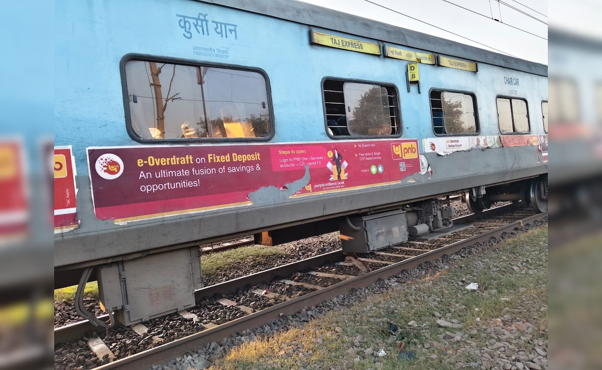ताज एक्सप्रेस पर पथराव: ग्वालियर स्टेशन पर अफरा-तफरी के बीच यात्रियों ने पकड़ा आरोपी