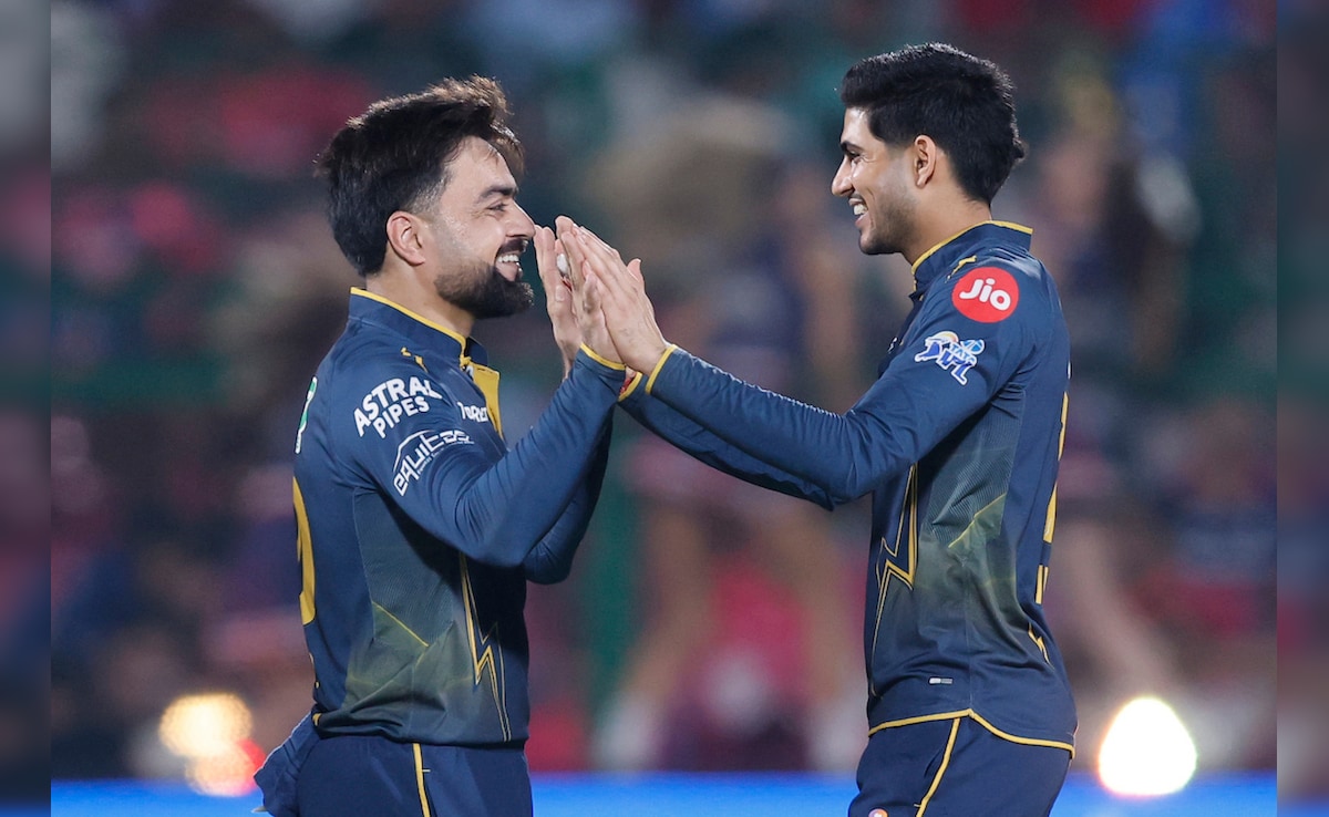 RR vs GT Highlights, IPL 2026: Shubman Gill Slams Superb 84, Rashid Khan  Scalps 4 Wickets As GT Outclass RR | Cricket News
Shubman Gill and Rashid Khan