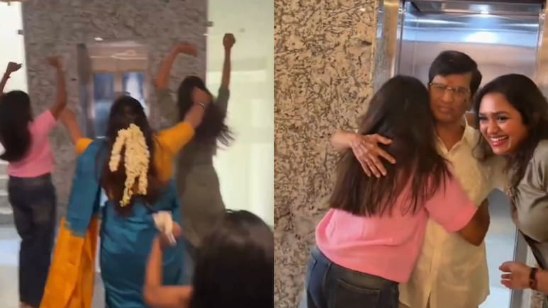 Tears, Cheers, Hugs: Celebrations At Vijay's Home After TVK's Stunning Debut