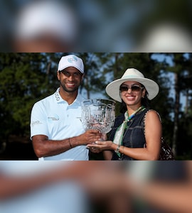 Who is Gaurika Bishnoi? Meet PGA Champion Aaron Rai’s Golfer Wife Who Often Triumphs Over Him