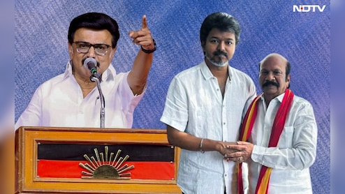 TVK's VS Babu A Giantkiller? MK Stalin Trails From Kolathur Seat