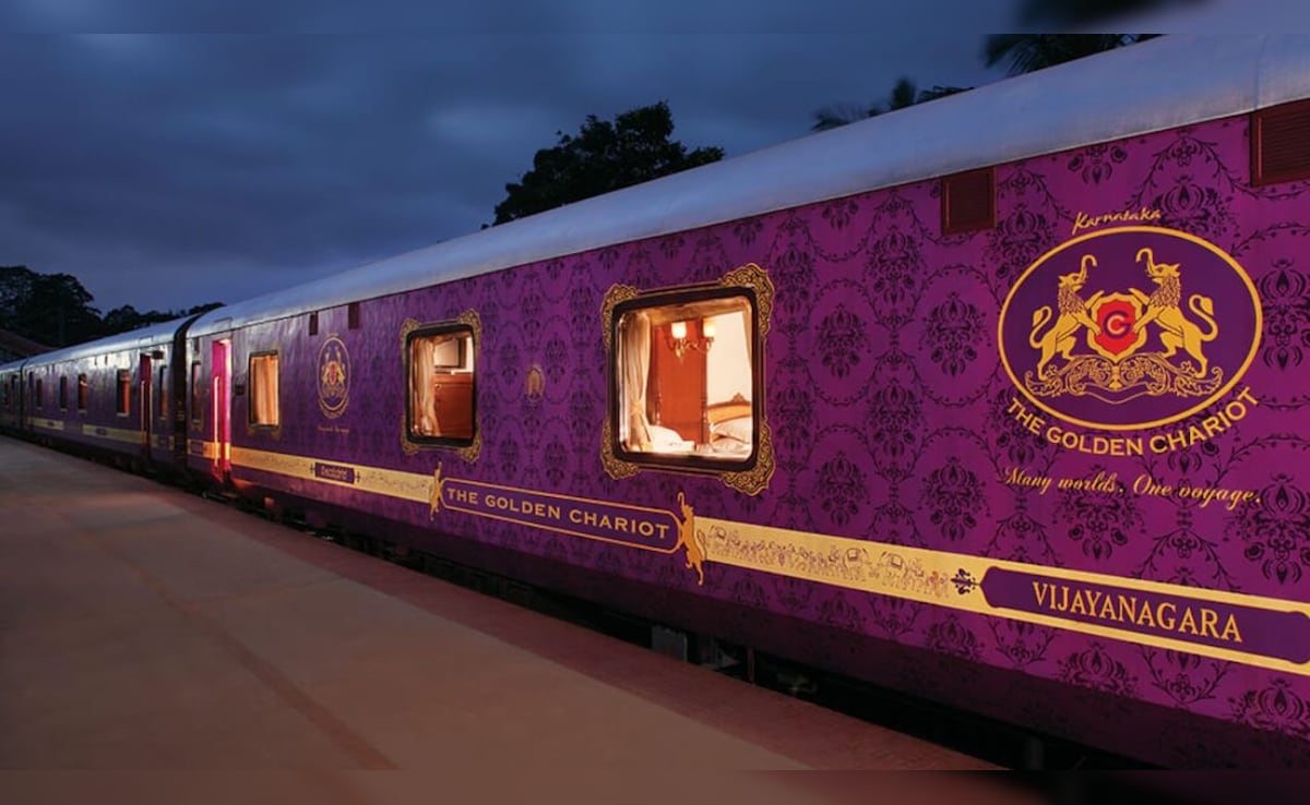 IRCTC की लग्जरी ट्रेन में मिलेगा होटल जैसा मजा, रेस्टोरेंट, स्पा और लग्जरी सुविधाओं के साथ शुरू हुई नई गोल्डन चैरियट