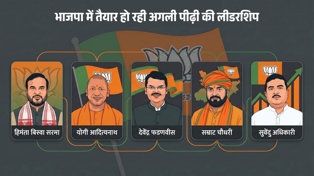 हिमंता, योगी, फडणवीस, सम्राट, सुवेंदु... कैसे बीजेपी में तैयार हो रही अगली पीढ़ी की लीडरशिप