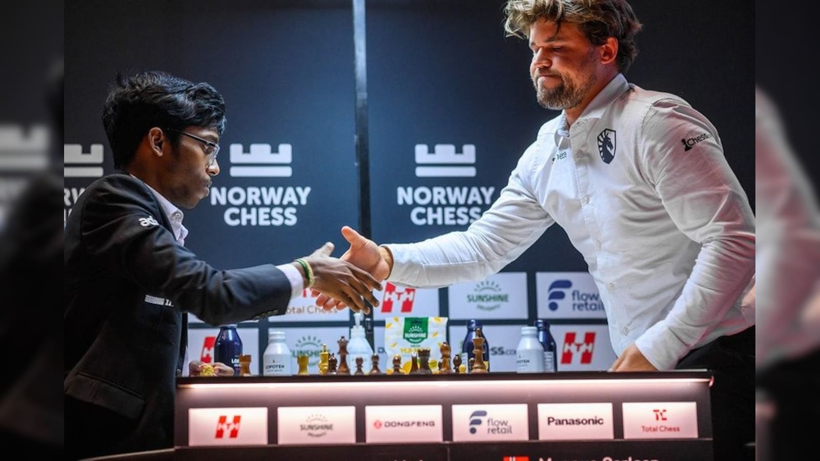 R Praggnanandhaa Stuns World No. 1 Magnus Carlsen At Norway Chess - Video