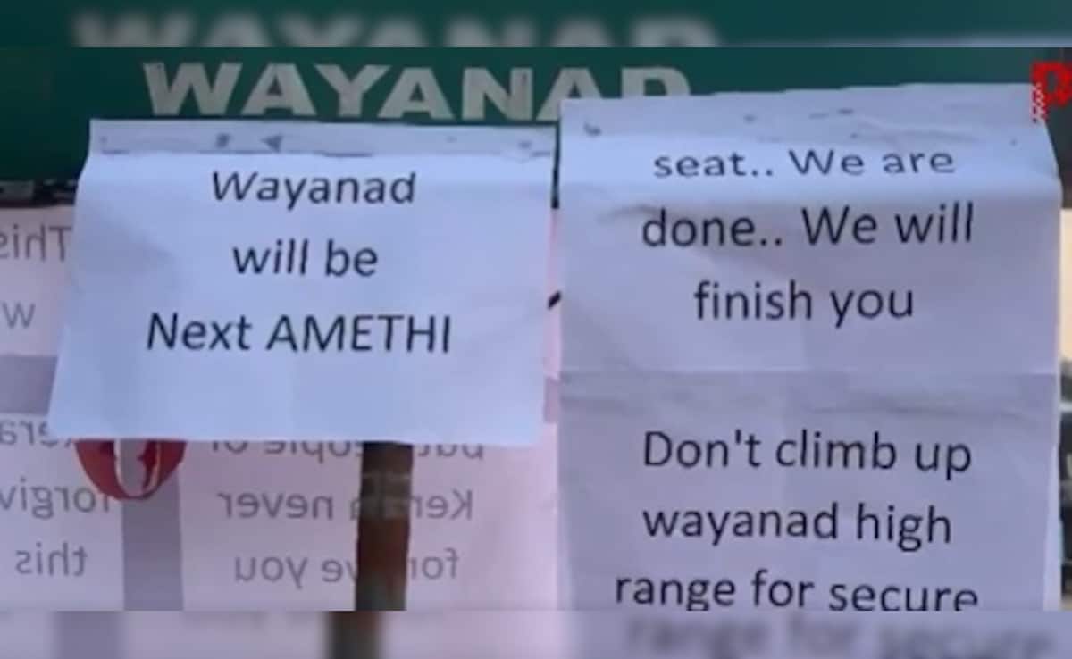 Wayanad To Be Next Amethi: Posters Warn Gandhis On Kerala Chief Minister Pick