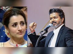 Trisha Krishnan Gets Emotional In Viral Video As Vijay Takes Oath As Tamil Nadu Chief Minister