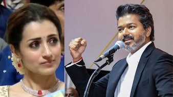 Viral Video: Trisha Fights Tears During Vijay's Oath-Taking Ceremony