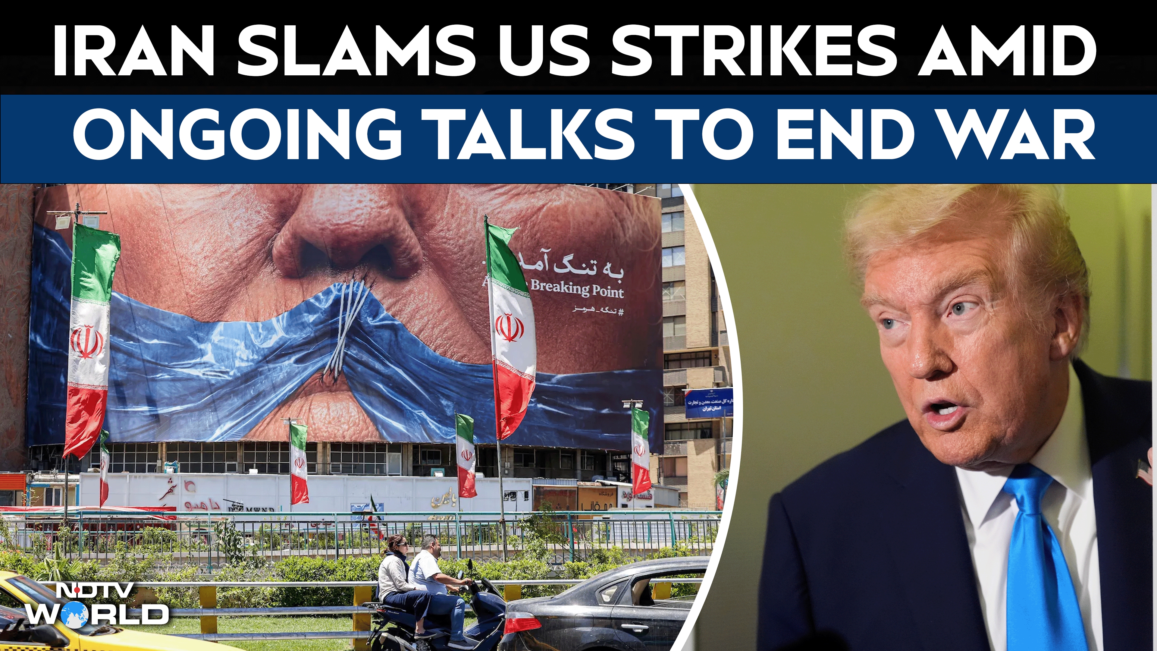 US Iran War Updates | Iran Condemns US Strikes As Talks To End War Continue
