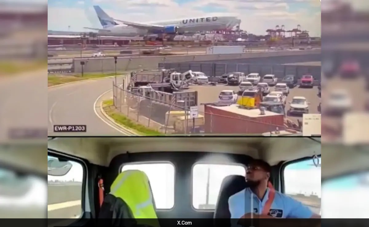 Viral Video: Low-Flying Boeing 767 Plane Hits Truck In US, Driver Escapes Death