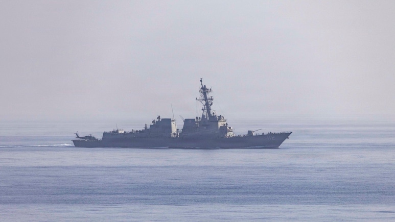 Hormuz On Edge: South Korea's Ship Damaged, Two US Destroyers Dodge Iran's Missile Barrage
