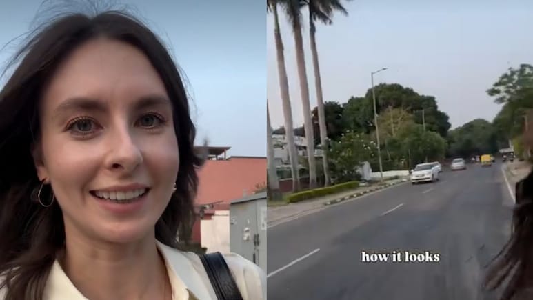 Video: Polish Tourist Praises Chandigarh's Cleanliness, Compares It To Beverly Hills