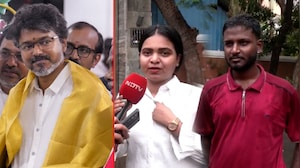 Fans Brave Rain Outside Vijay Residence As Tamil Nadu Govt Formation Hangs in Balance
