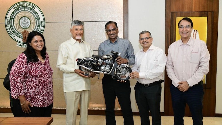 Chandrababu Naidu Affirms Fast-Track Clearances For Royal Enfield's Andhra Pradesh Plant