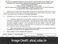 AFCAT 2 Notification 2026 Out; 379 Vacancies Announced, Apply Online