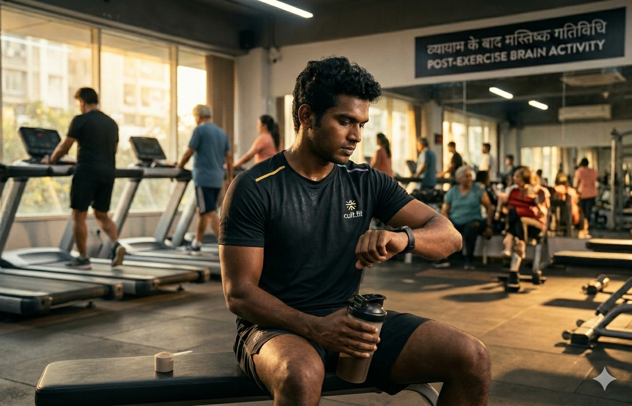 Brain activity after exercise could play in role in the effectiveness of your fitness regimen