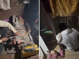 मेरठ में 'पाताल' से निकल रहे तमंचे! अलमारी के नीचे तहखाने में चल रही थी 'मौत की फैक्ट्री'&nbsp;