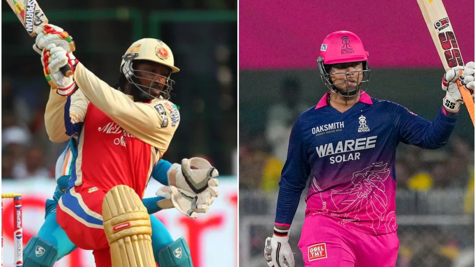 यूनिवर्स बॉस की दहशत Vs बेबी बॉस का खौफ, वैभव के 97 Vs क्रिस गेल के 175 रन-दोनों पारियों में कौन बेहतर?