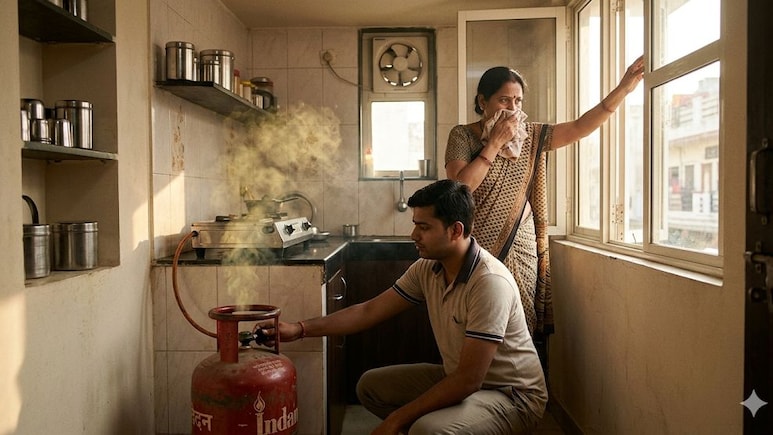 गैस लीक होने पर क्या करें? इस जानकारी से बच सकती है आपकी जान और घर, बस फॉलो करें यह