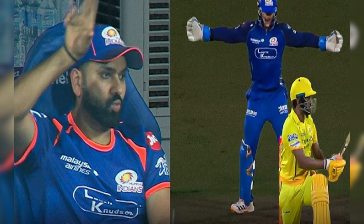 CSK vs MI: डगआउट में बैठकर रोहित शर्मा ने चलाया जादू, उर्विल पटेल को OUT करने के लिए हार्दिक को दी अचूक सलाह