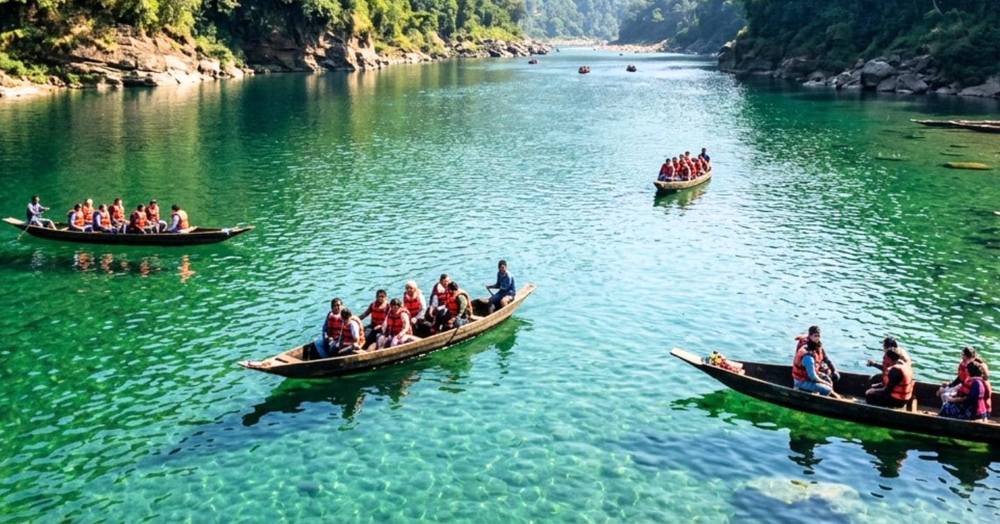 Why Visit Dawki, A Picturesque Town In Meghalaya, Where Boats Appear To Float In The Air