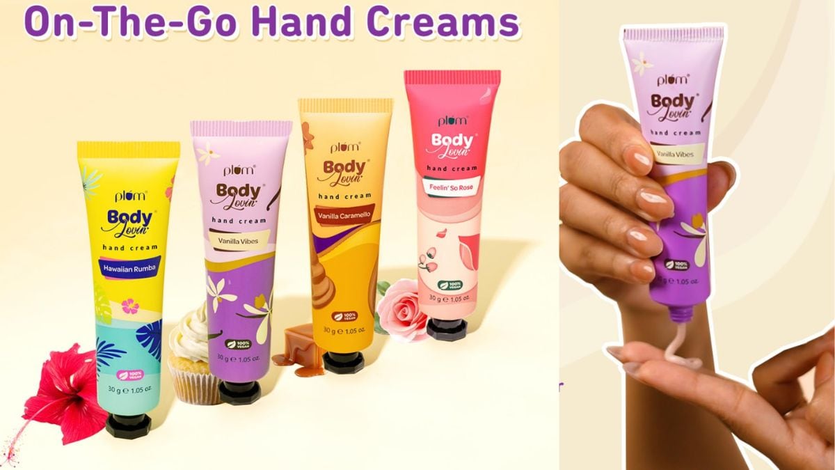 To get rid of air travel dryness, here are 5 best affordable hand creams under ₹500.