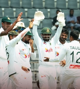 Taijul Islam Takes Four-Fer As Bangladesh Close In On Series Sweep Against Pakistan