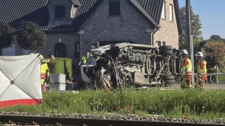 Train Collides With School Bus In Belgium's Buggenhout, Several Killed