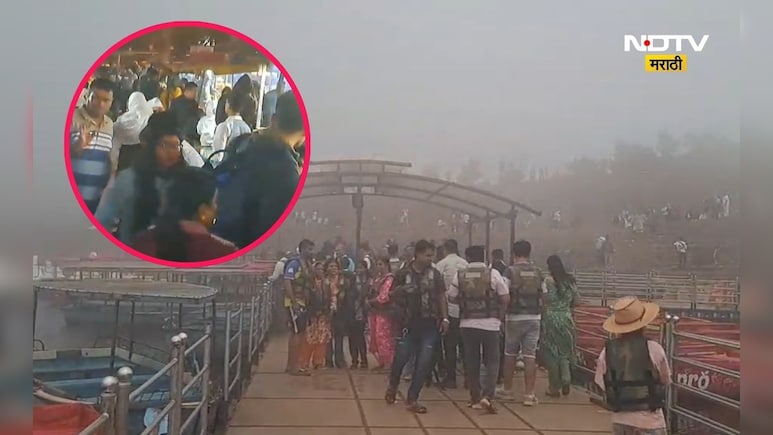 Satara News: हॉटेल्स हाऊसफुल, बाजार ही फुलला, 'या' हिल स्टेशनवर  पर्यटकांची गर्दी, वातावरण पाहून तुम्ही ही...